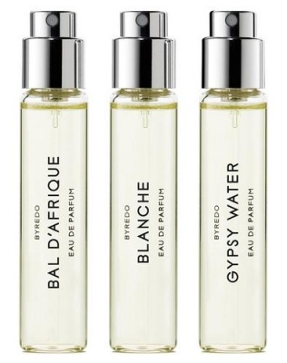 Byredo La Selection Nomade набор мини (Bal d'Afrique, Blanche, Gypsy Water) от интернет-магазина парфюмерии и косметики Parfum-Park